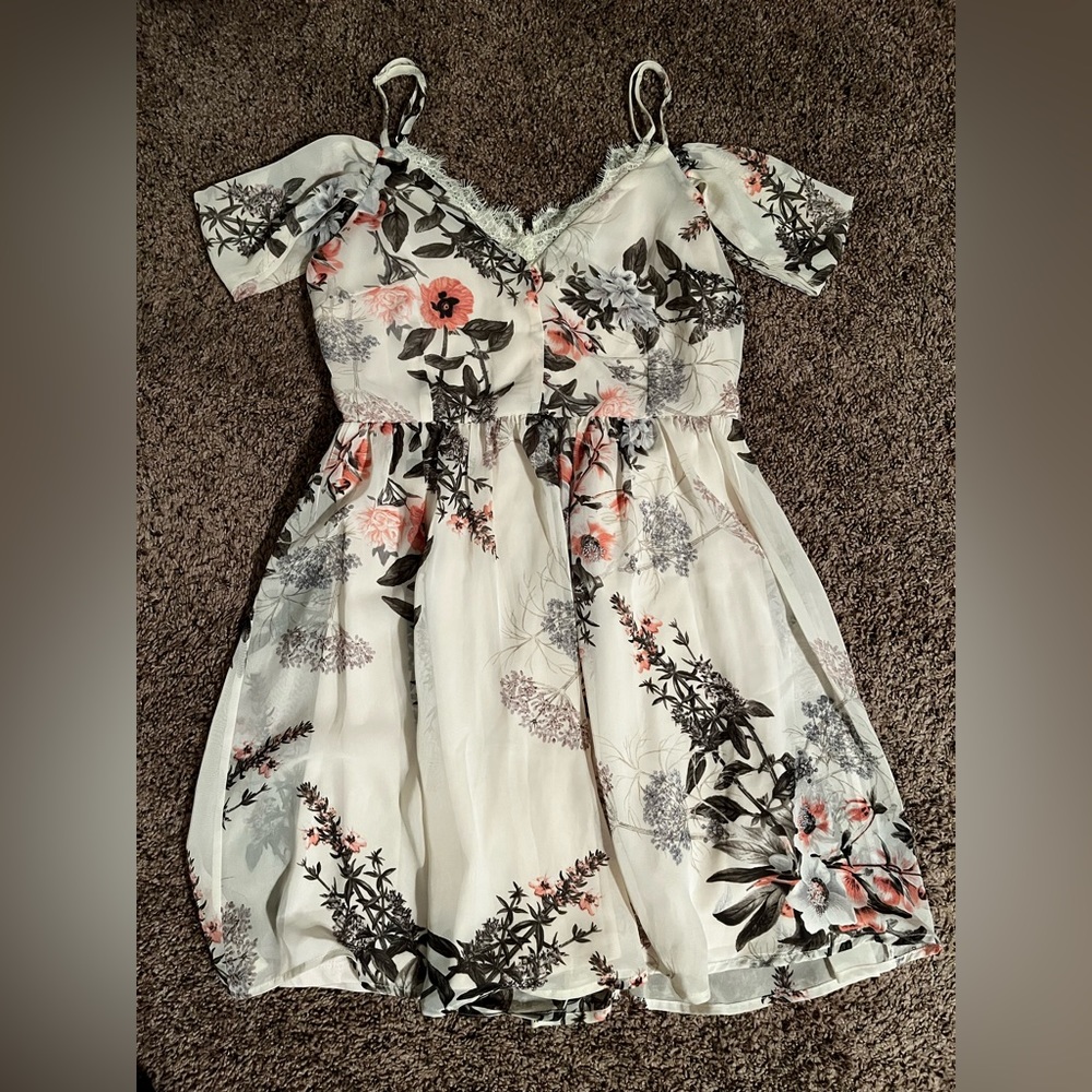 Lulus Medium Off the Shoulder/Spaghetti Strap Dress